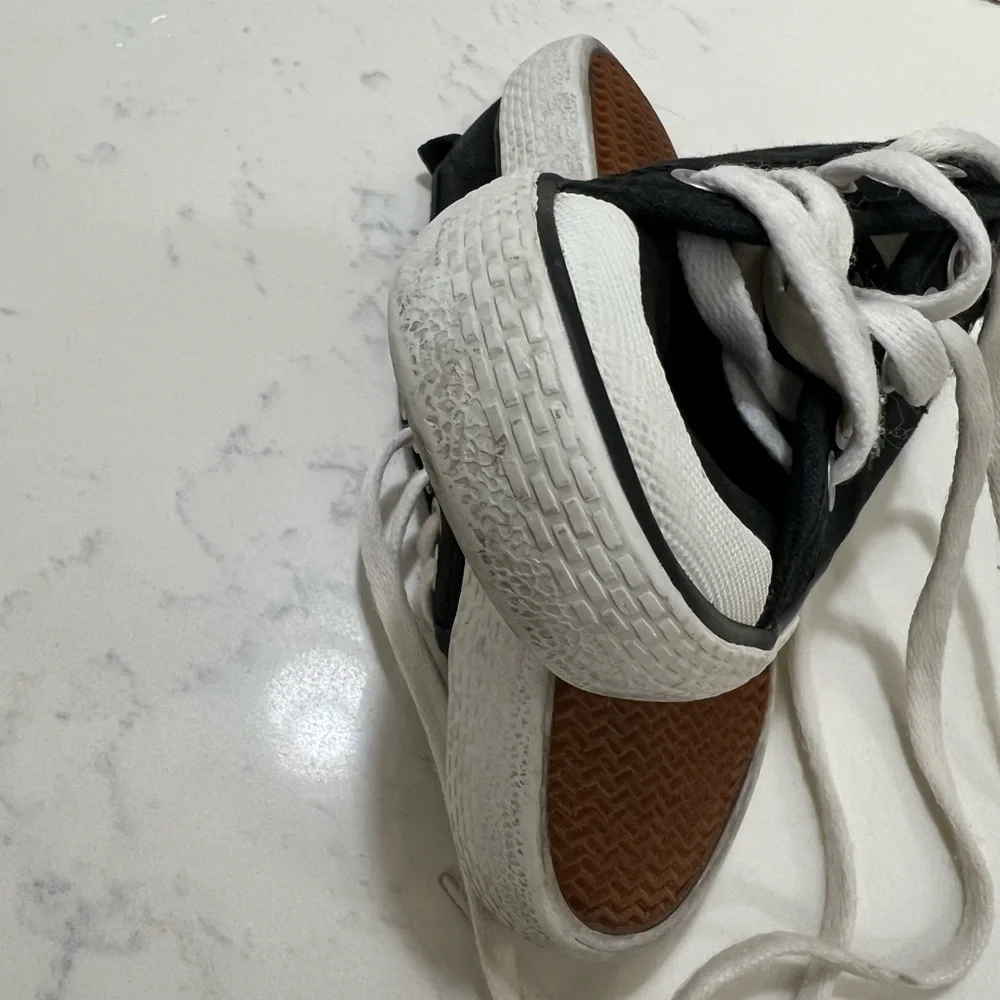 Kids Black and White Sneakers